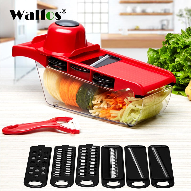 Magic Rotate Vegetable Cutter With Drain