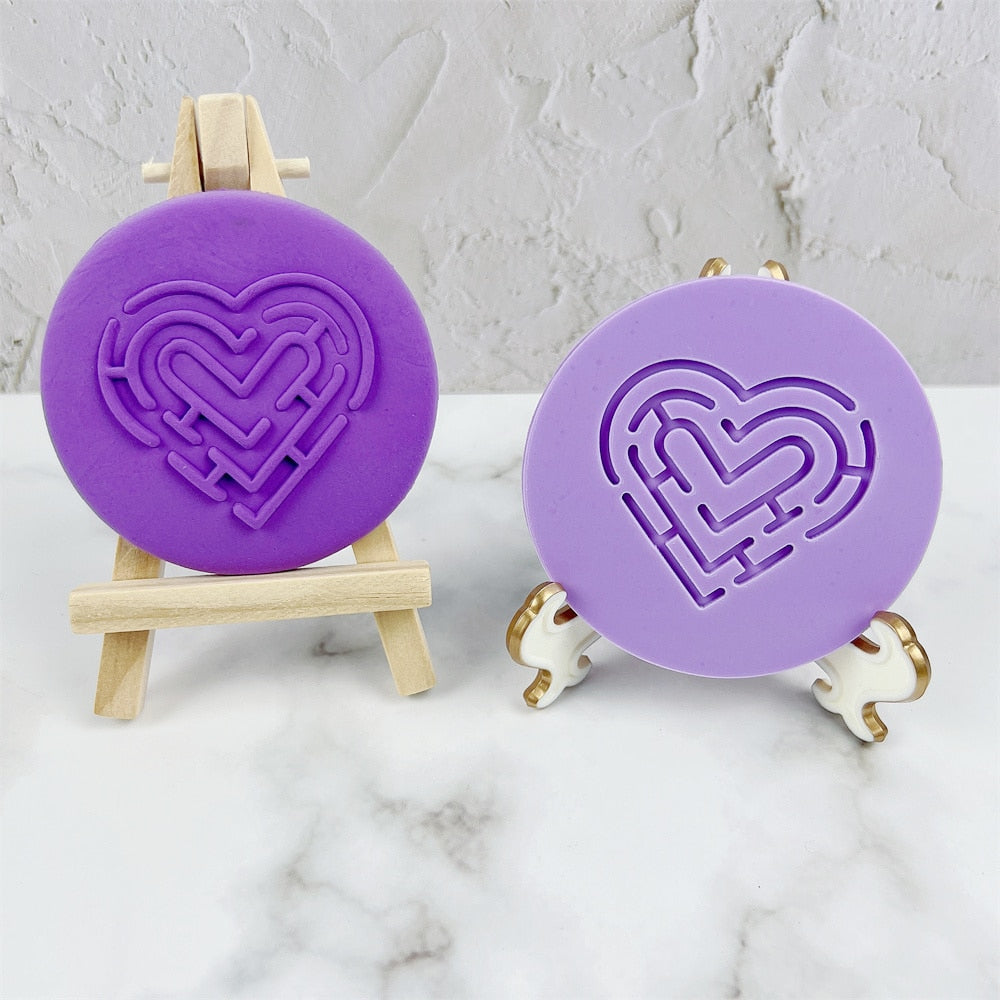 Lover Anniversary Biscuit Mould Stamp