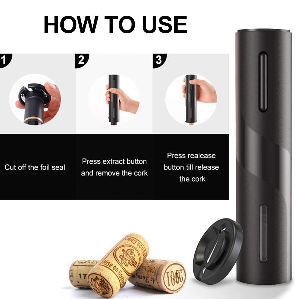 Rechargeable Electric Wine Bottle Opener