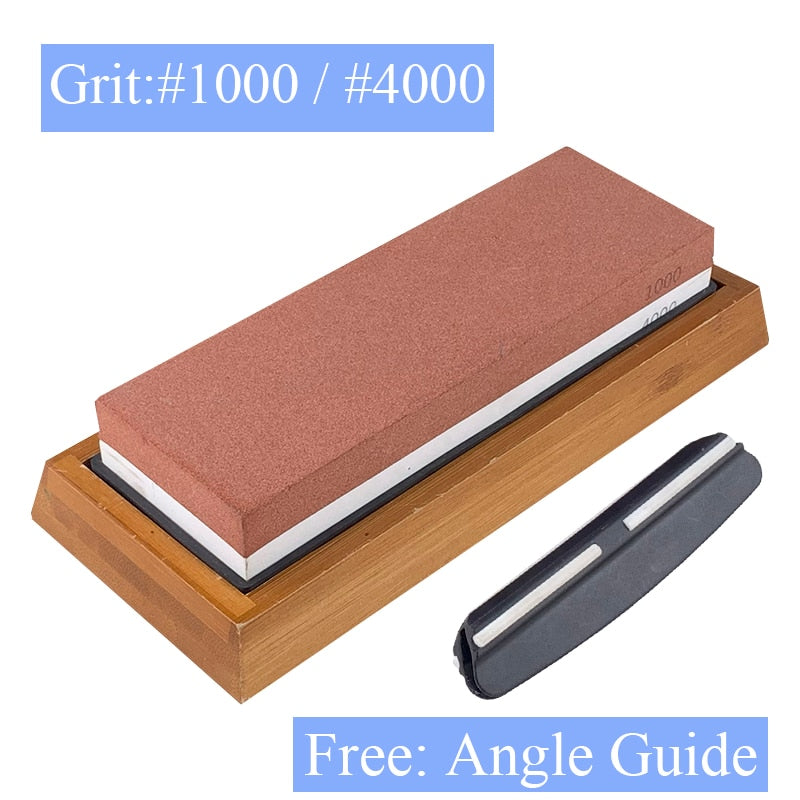 Grit Double-sided Sharpening Stone Base Angle