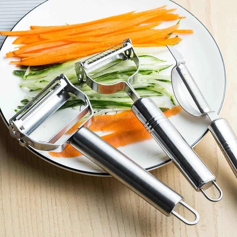 Stainless Steel Peeler Fruit Vegetable Grater Peeler Slice Tool