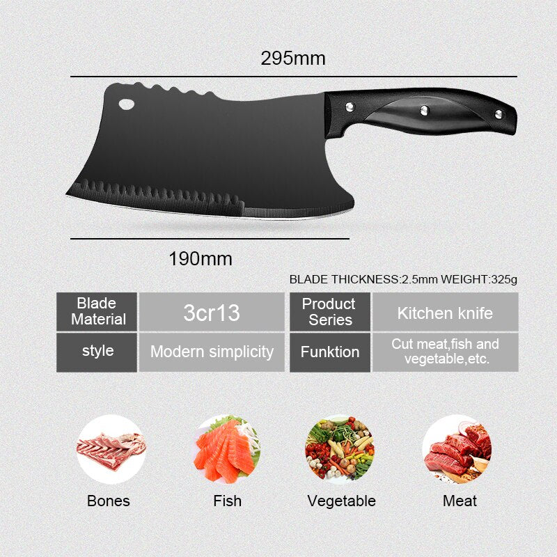 Knife Stainless Steel Bone Chopping