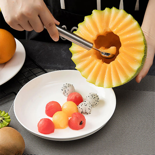 Dual Purpose Fruit Carving Knife