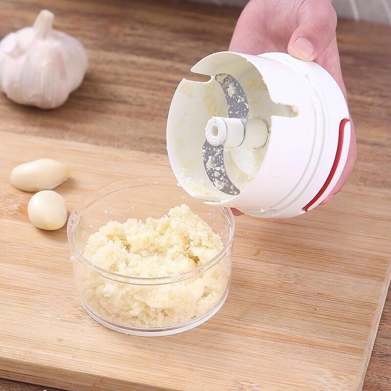 Mini Garlic Crusher Press Grater Peeler