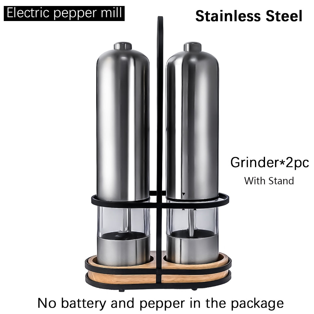 Automatic Salt Pepper Grinder Set