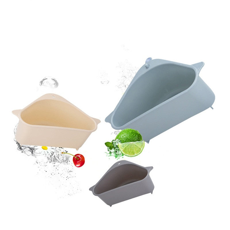 Kitchen Sink Strainer Soap Sponge