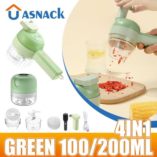 New 4 In1 Multifunctional Electric Cutter Slicer