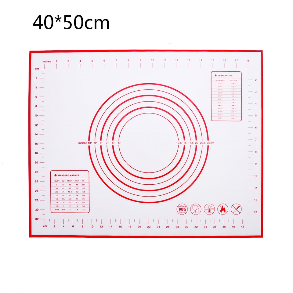 Silicone Baking Mat For Rolling Dough