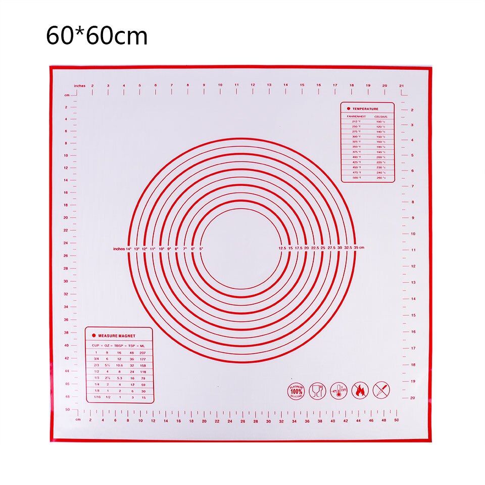 Silicone Baking Mat For Rolling Dough