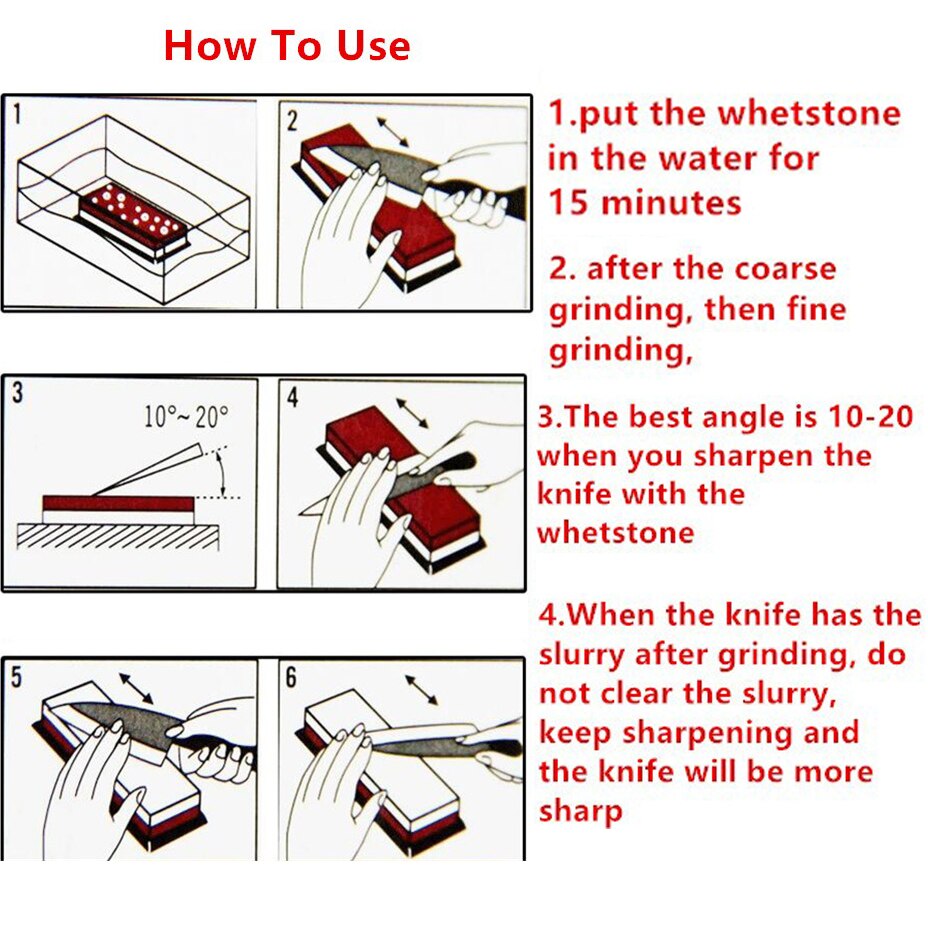 Sharpening Stone Wet Water Whetstone