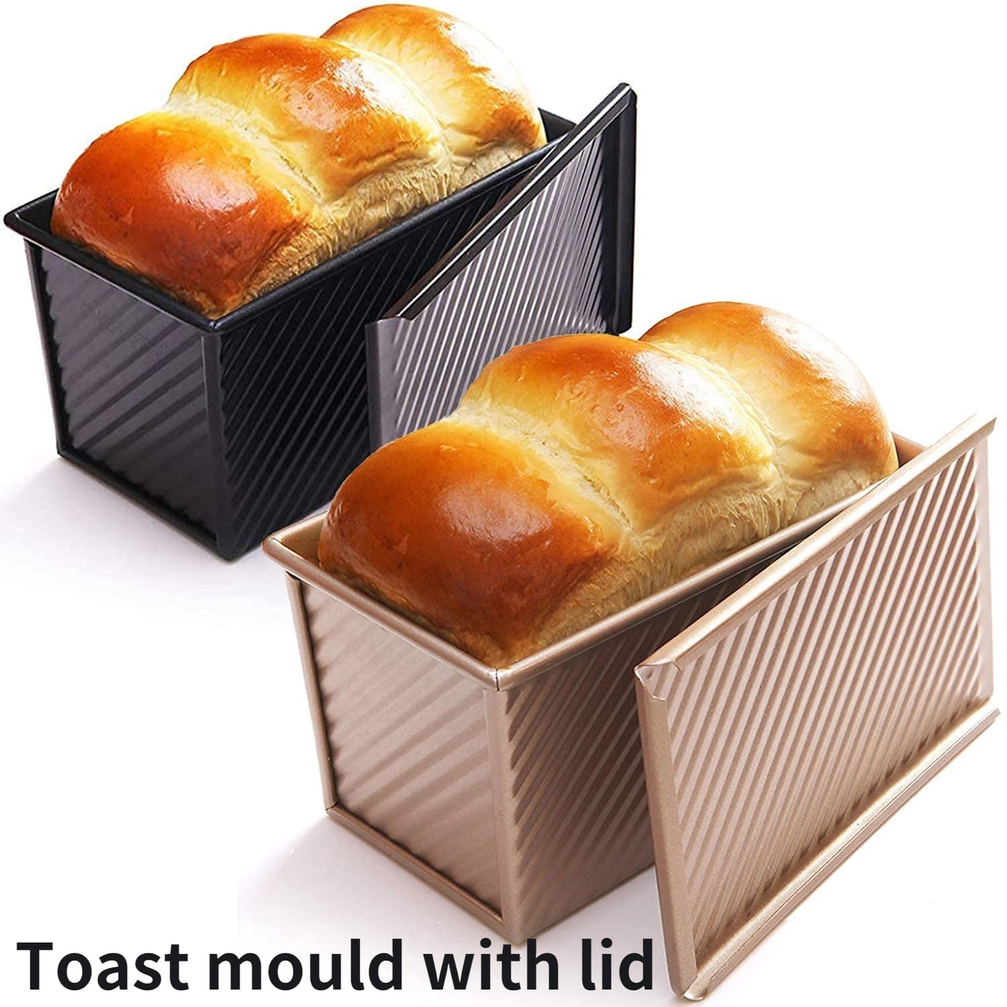 Rectangle Loaf Pan with Cover Bread Baking