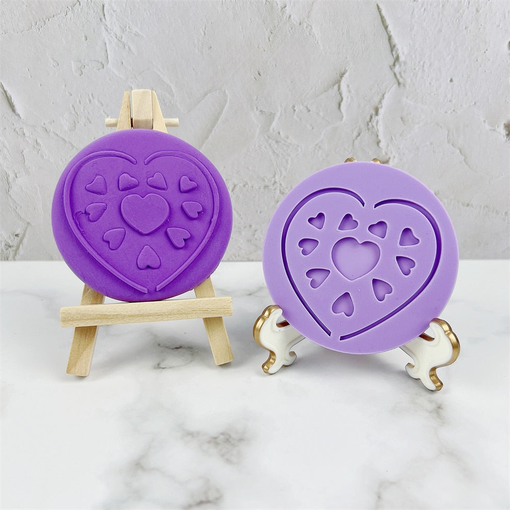 Lover Anniversary Biscuit Mould Stamp