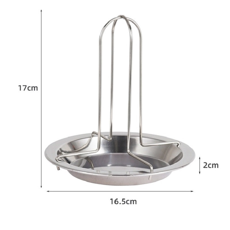 Non-Stick Chicken Roaster Rack With Bowl