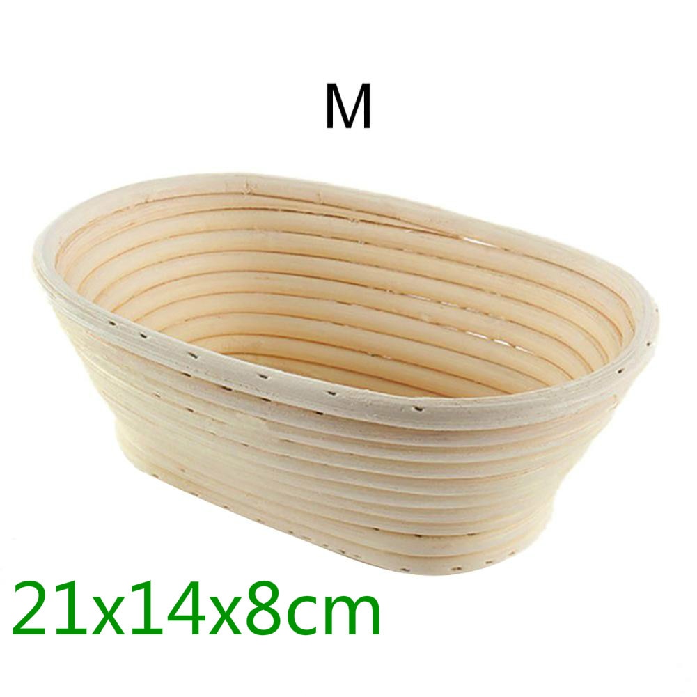 Round Shaped Dough Basket Rattan