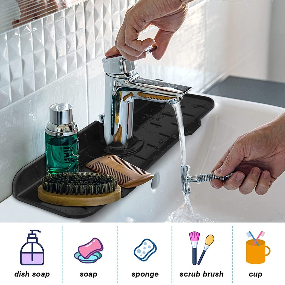 Kitchen Faucet Absorbent Mat Sink