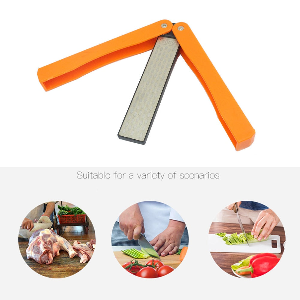 Folding Knife Sharpener Double-Sided