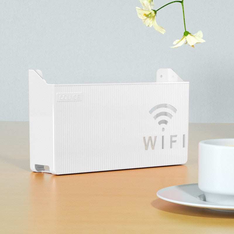 Wireless Wifi Router Shelf Storage Box Wall