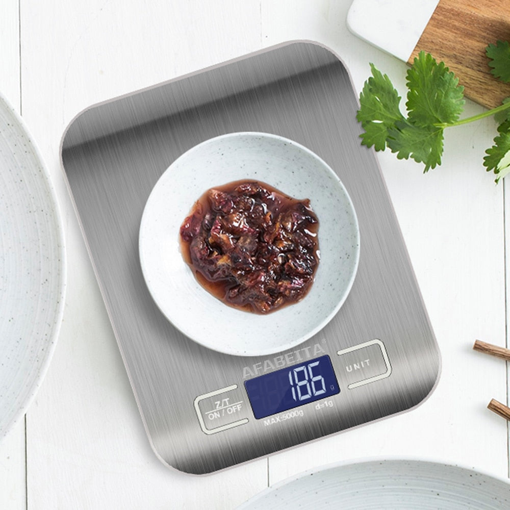 Kitchen Scales Stainless Steel