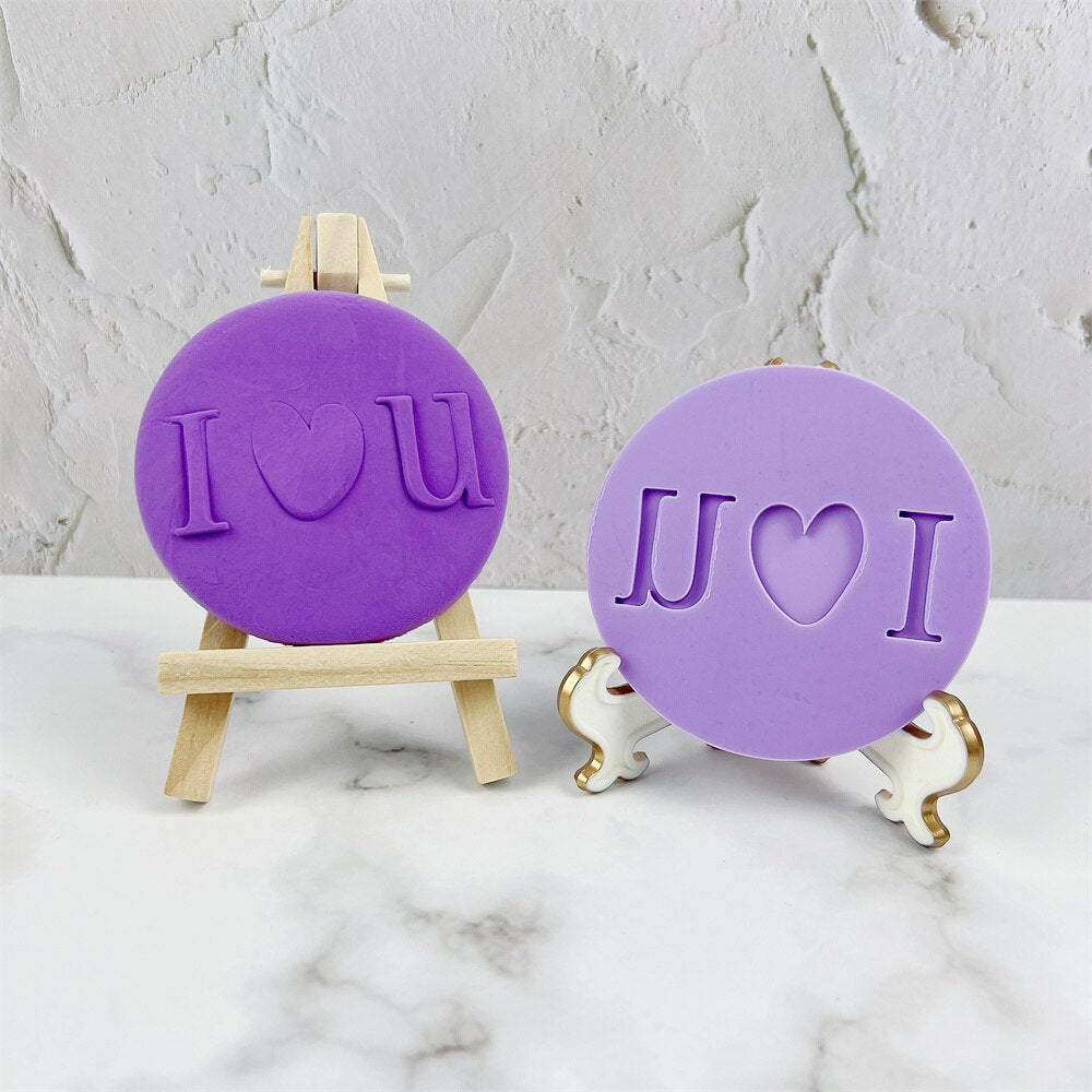 Lover Anniversary Biscuit Mould Stamp