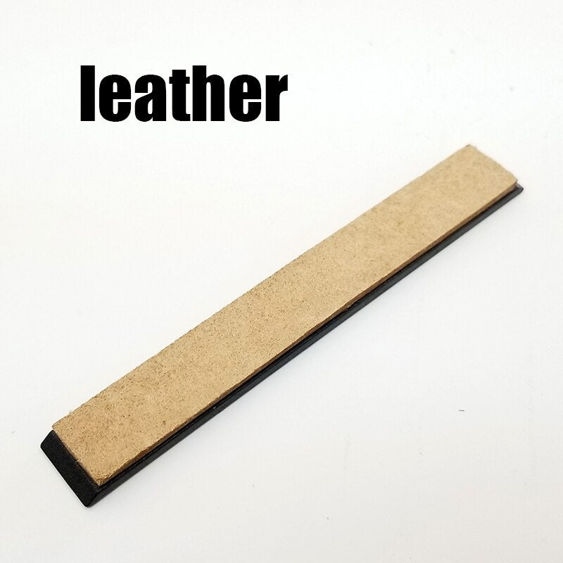 knife sharpening stone Leather