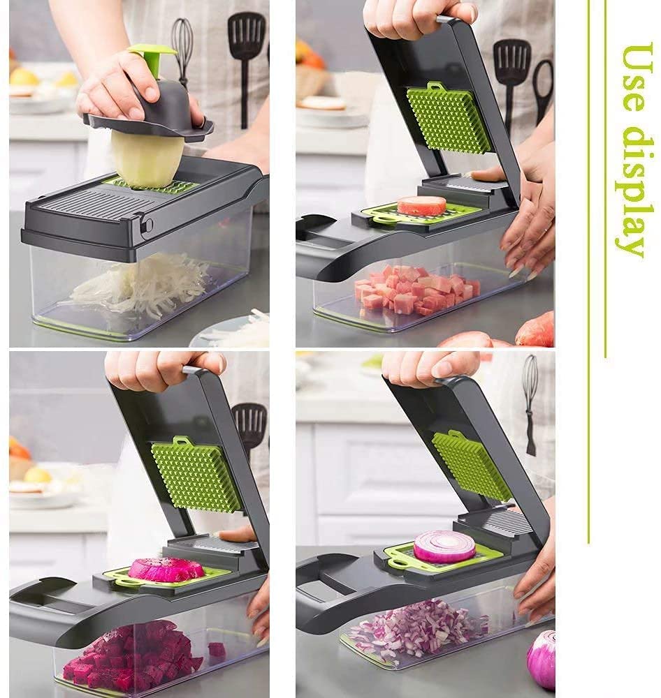 Vegetable Cutter Multifunctional 8 In 1 Slicer