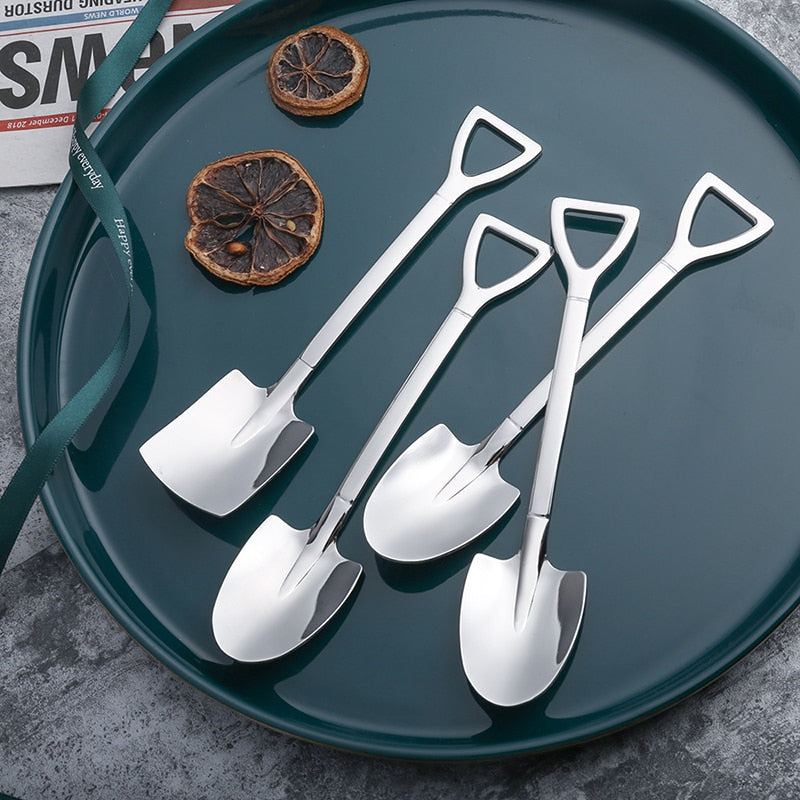 Stainless Steel Spade Spoon Kitchen
