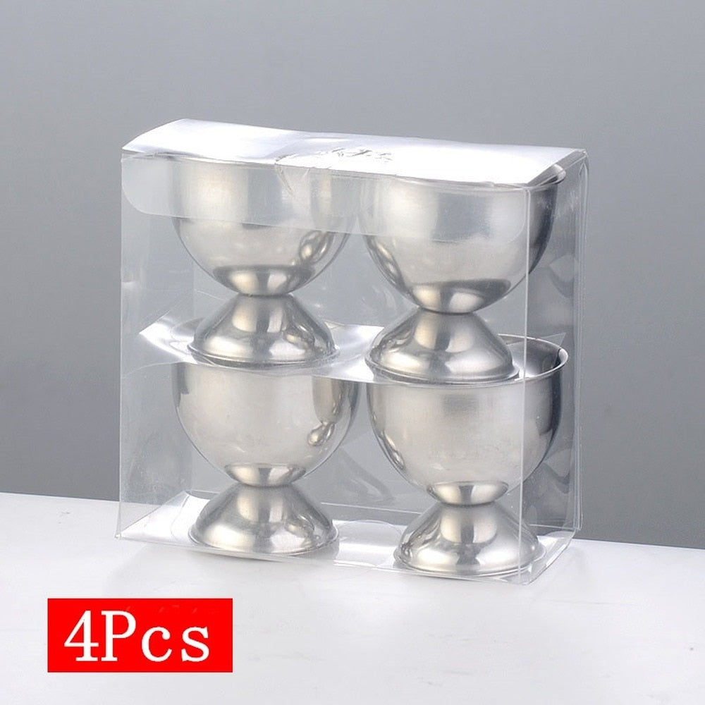 Egg Holder Stainless Steel Cup Stand