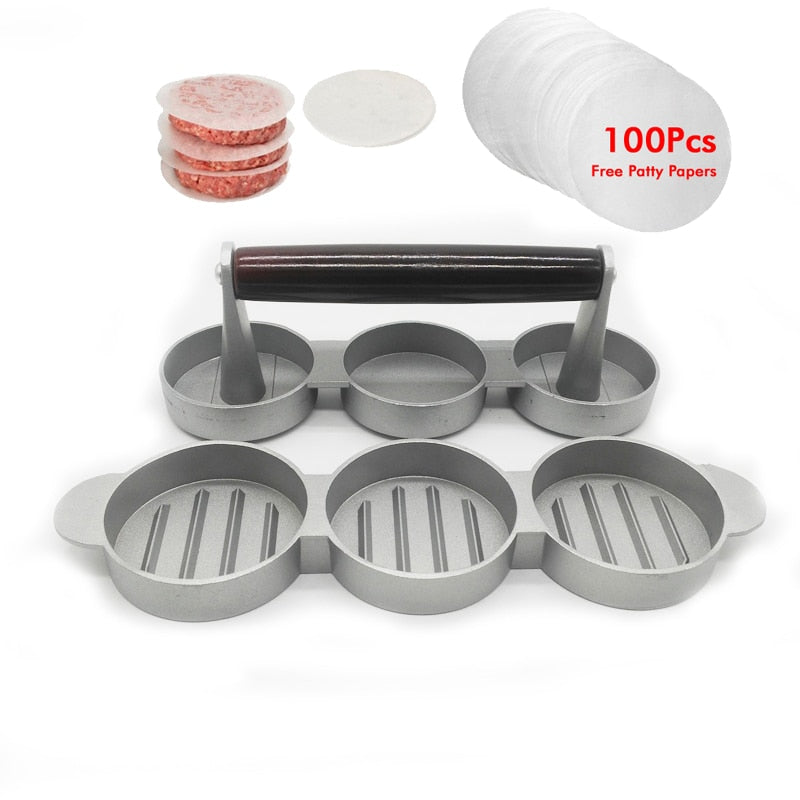 High quality Round Shape Hamburger Press