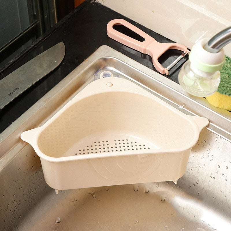 Kitchen Sink Strainer Soap Sponge