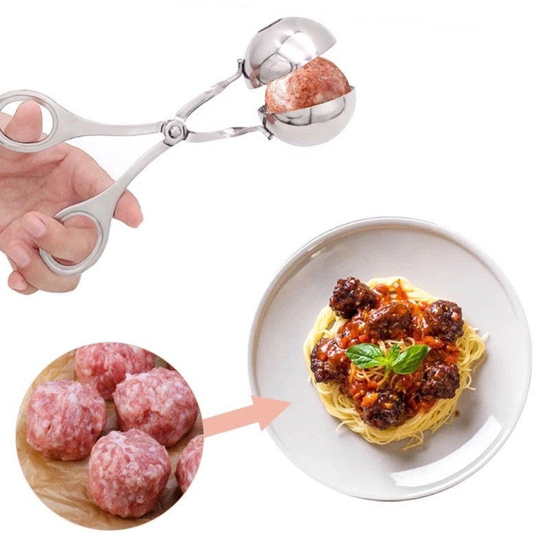 Stainless Steel Meatball Maker Clip