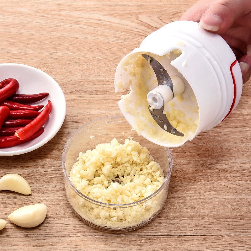 Mini Garlic Crusher Press Grater Peeler Grinder Tools