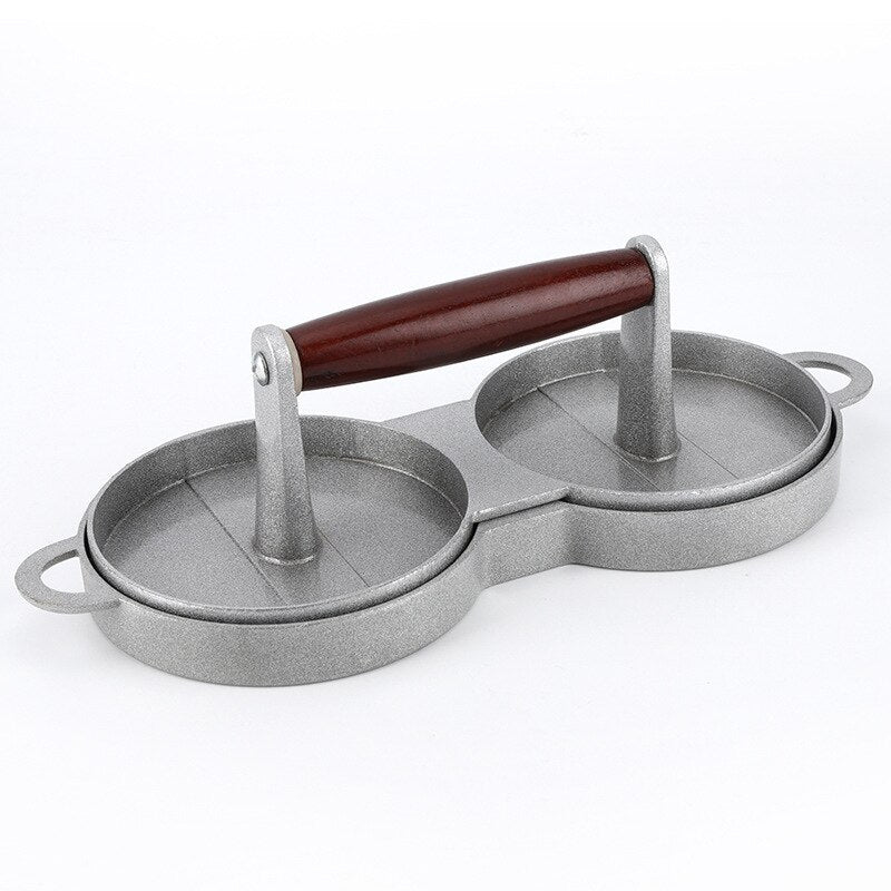 Round Shape Hamburger Press Aluminum