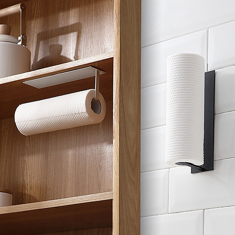 Paper Towel Holder Rack Toilet Kitchen Roll Paper