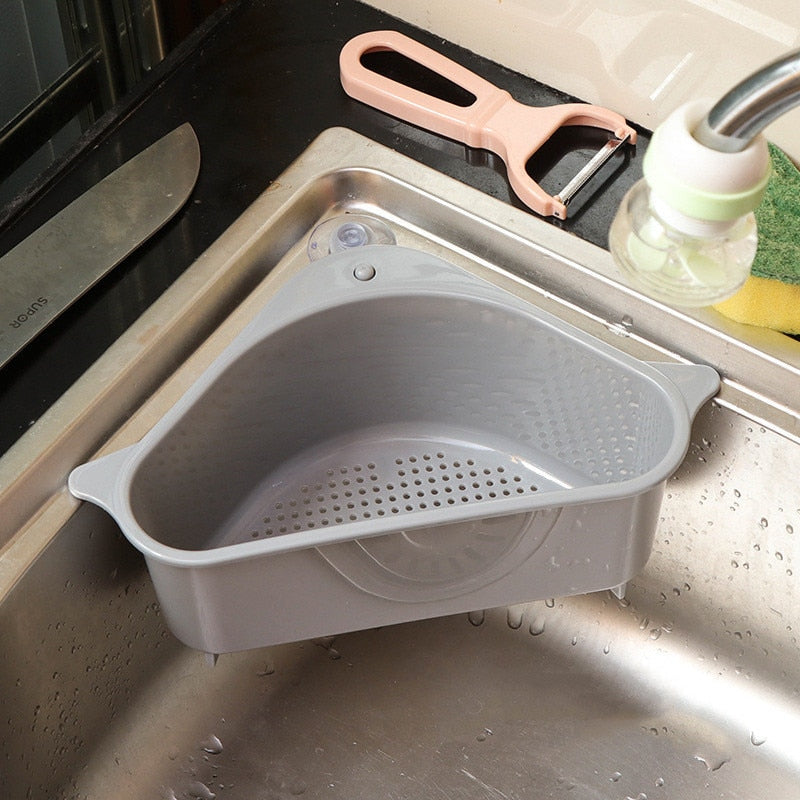 Kitchen Sink Strainer Soap Sponge