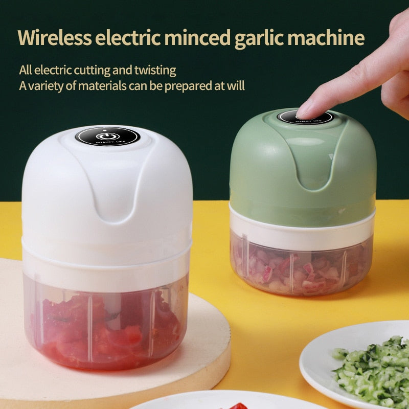 Electric Food Garlic Masher Mini