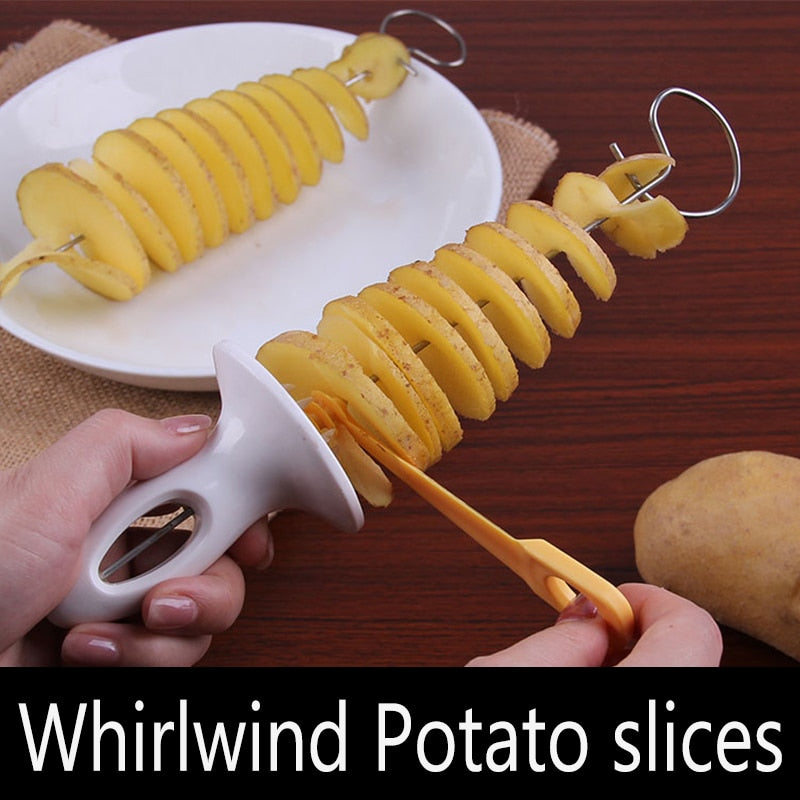 Potato Spiral Cutter Set Slicer