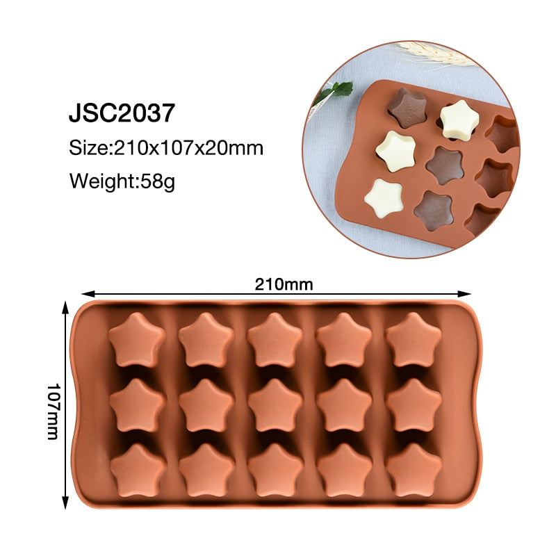 Silicone Chocolate Molds Reusable