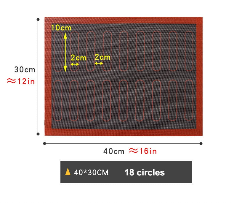 Silicone Baking Mats Pastry Pad Sheet