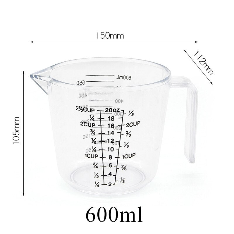 Measuring Cup Plastic Tip Mouth Jug Pour Spout