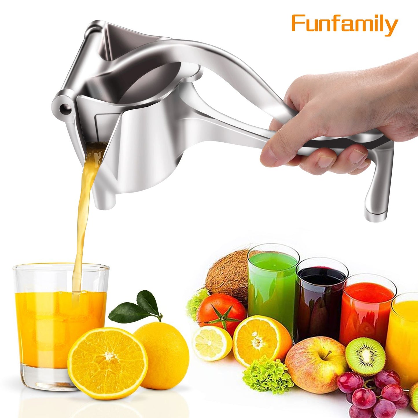 Manual Juice Squeezer Aluminum