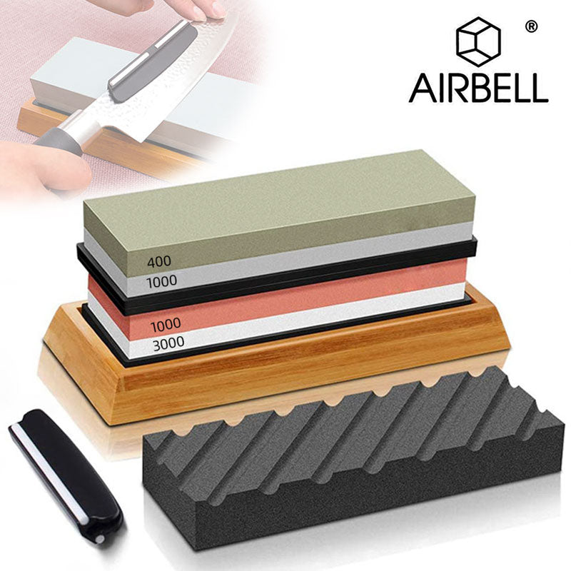 Sharpening Stone Whetstone Dual Side Set Knife