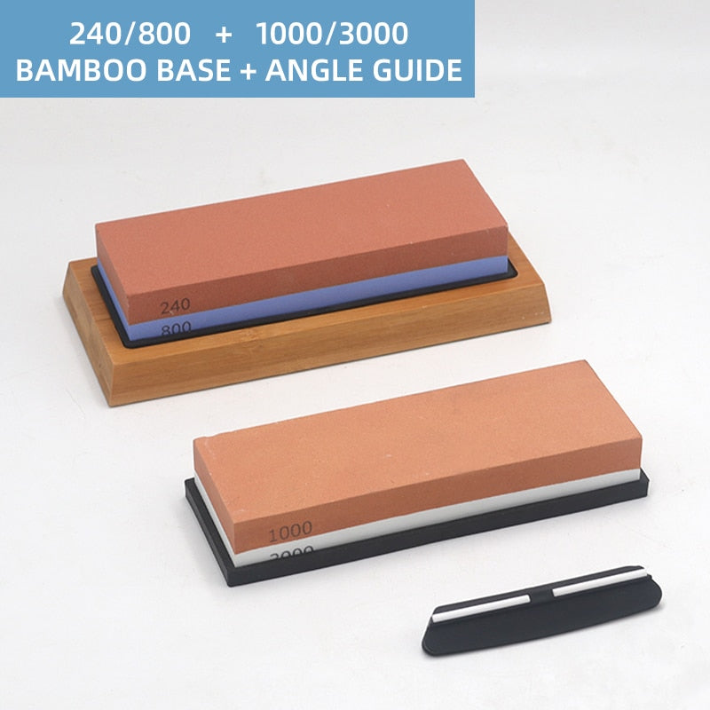 Sharpening Stone Whetstone Dual Side Set Knife