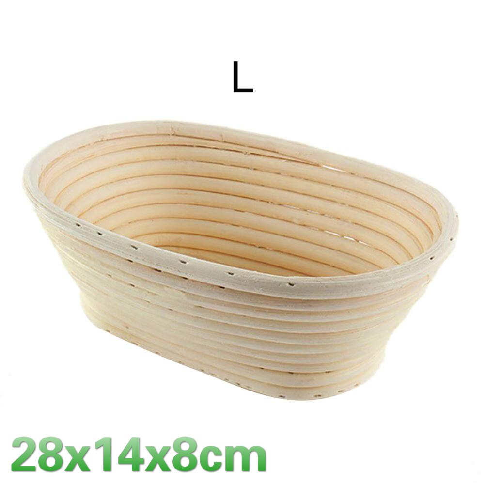 Round Shaped Dough Basket Rattan