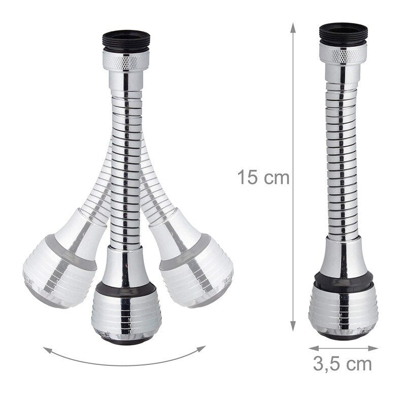 Kitchen Faucet Extender 360° Rotatable