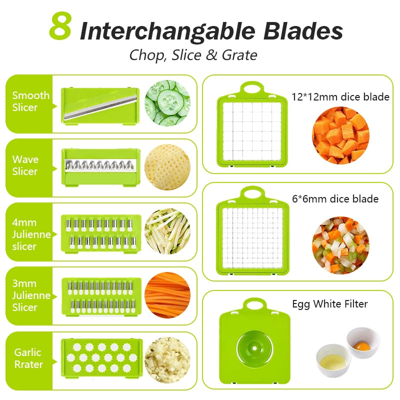 Multifunctional Vegetable Cutter Fruit Slicer