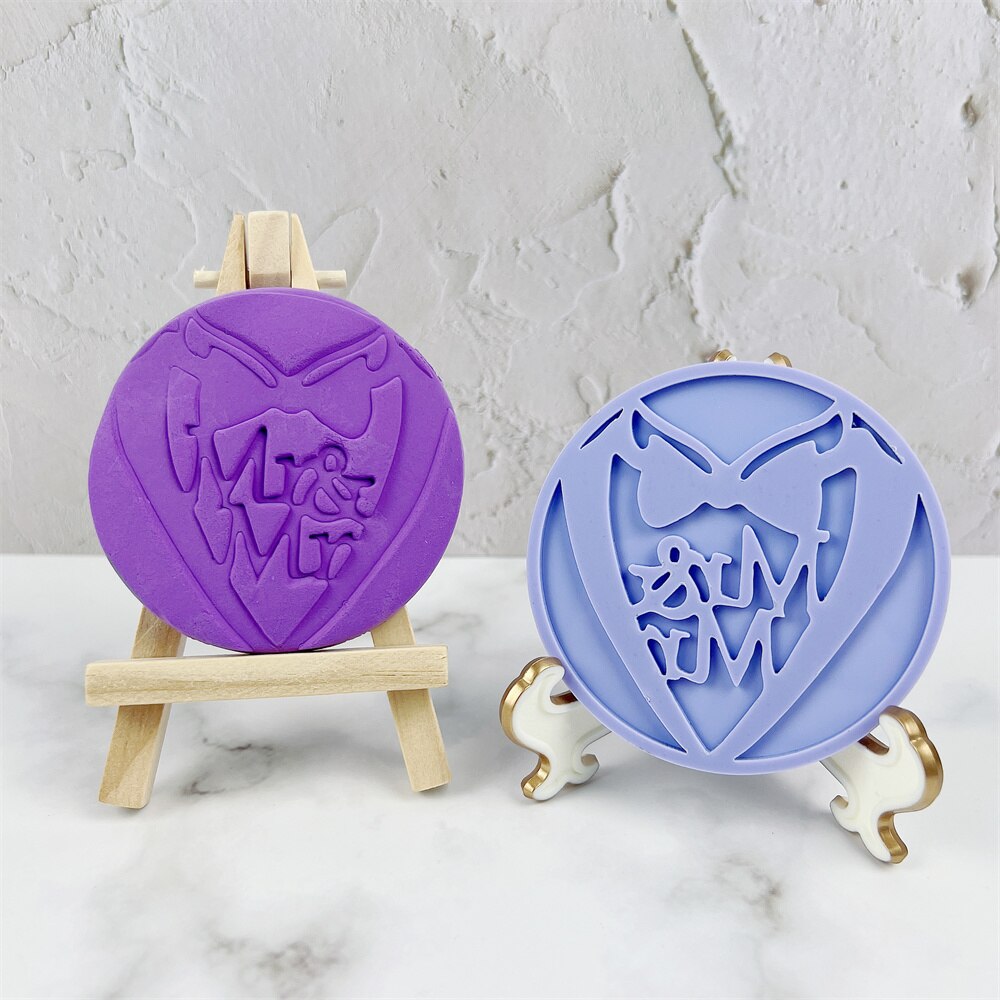 Lover Anniversary Biscuit Mould Stamp