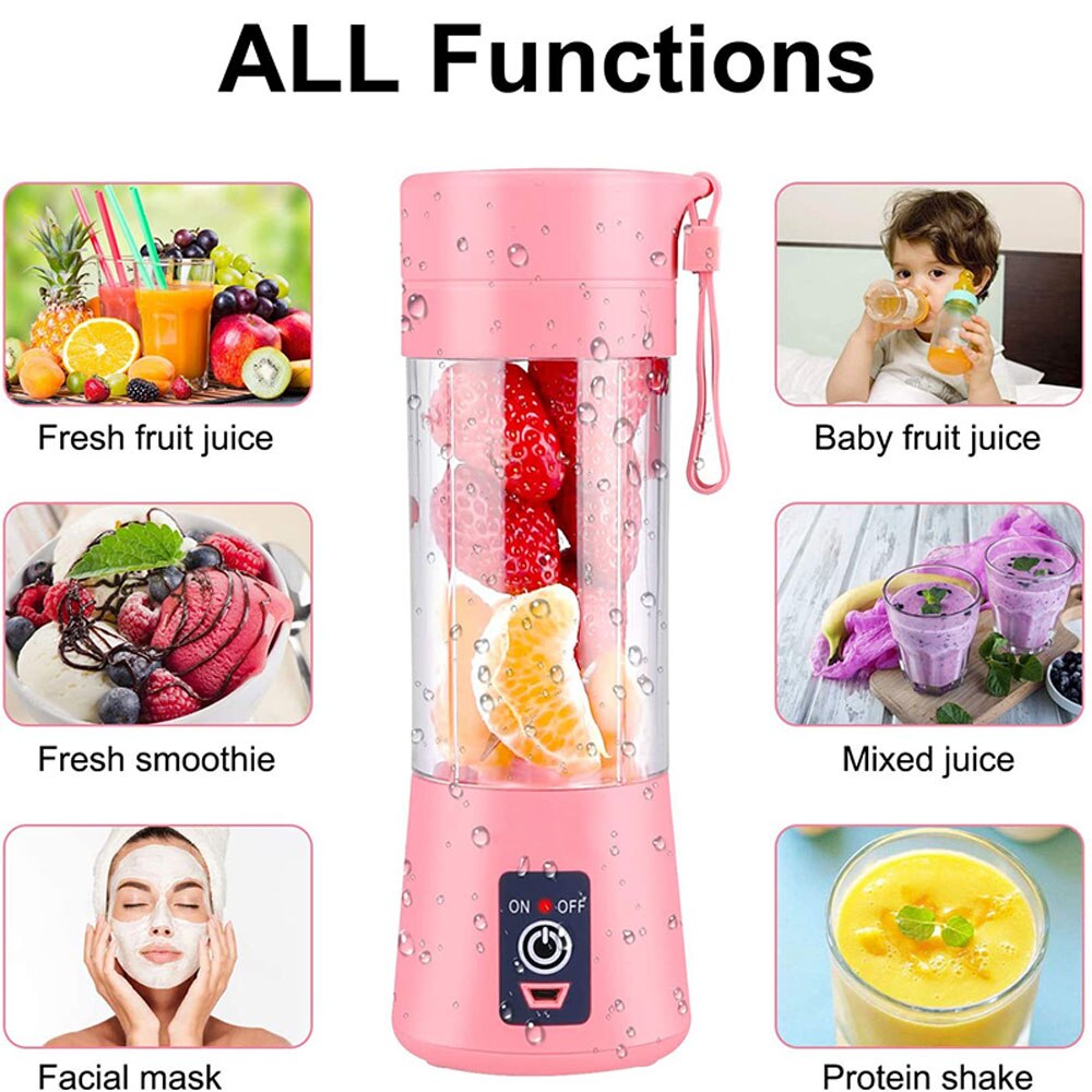 Mini Portable Blender Rechargeable