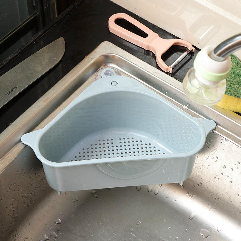 Kitchen Sink Strainer Soap Sponge