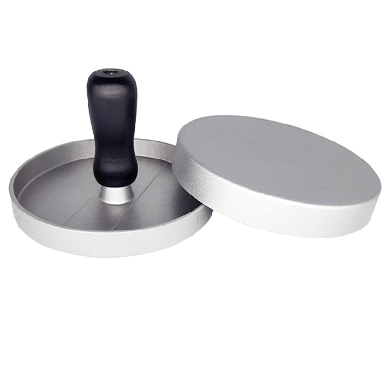 Round Shape Hamburger Press Aluminum