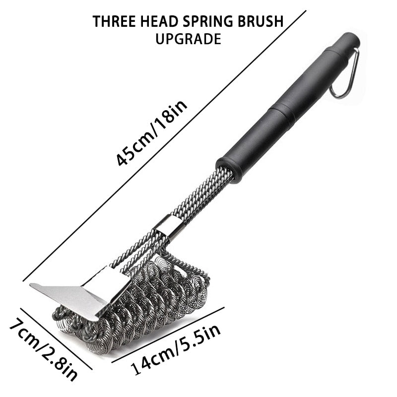 BBQ Grill Barbecue Kit Cleaning Brush